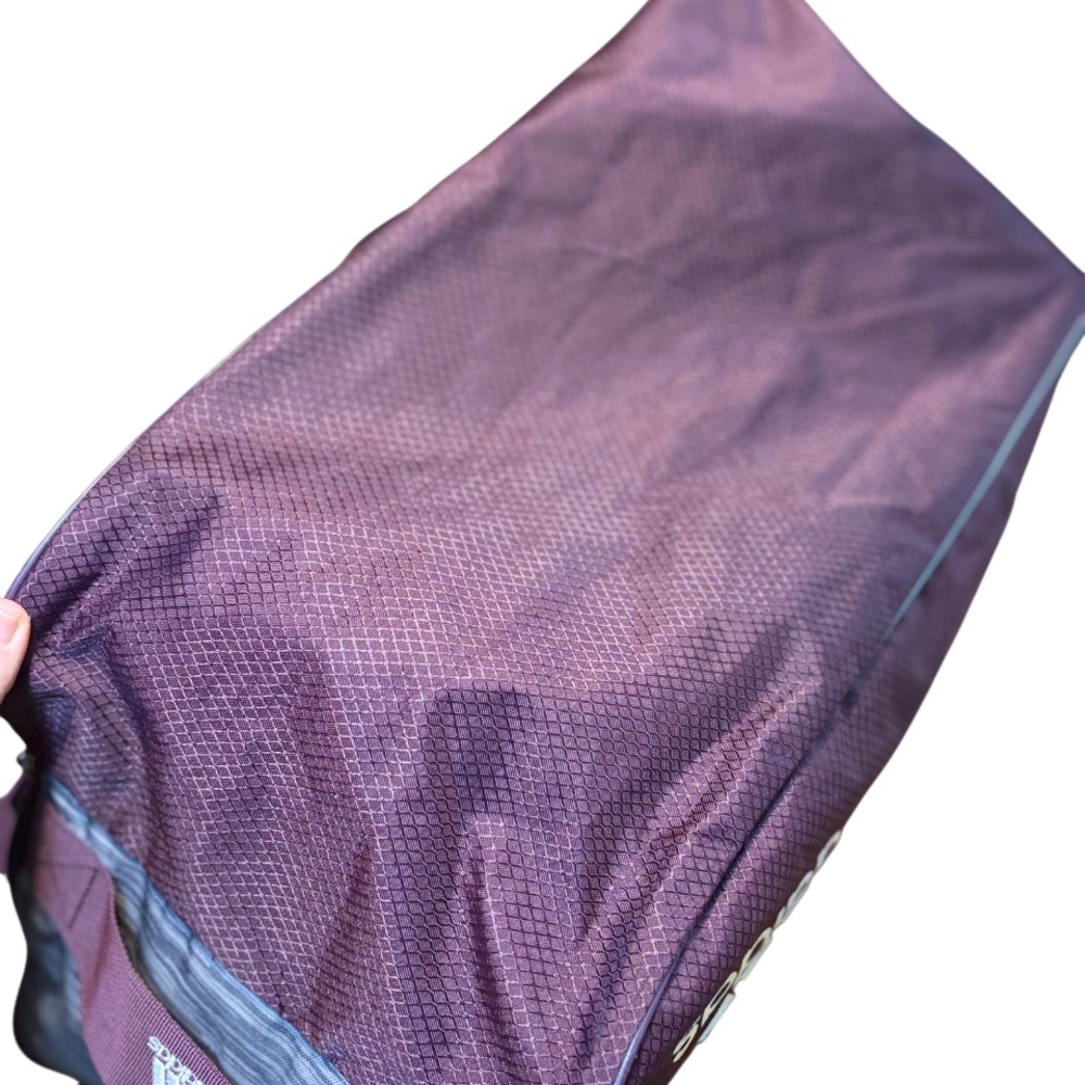 Adidas Squad III duffel bag  purple grey travel - Picture 15 of 15
